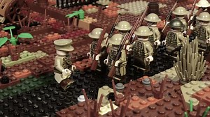 乐高第一次世界大战战斗的索姆