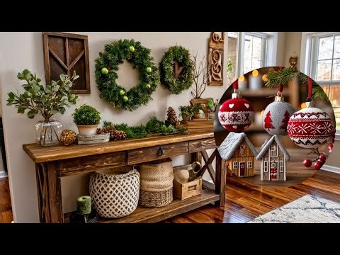 How to Style a Rustic Cottage Christmas 2025 | DIY Holiday Decor with Designer Touches