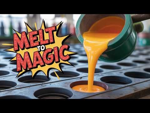 From Melt to Magic Inside the Crayon Factory Adventure (Full Process)