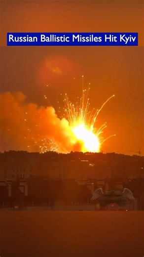 Russian Ballistic Missiles Strike in Kyiv's Vizar Missile Plant Hit