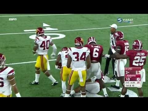 2016 Advocare Classic - #20 USC vs. #1 Alabama Highlights