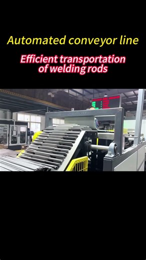 The Ultimate Automated Conveyor Line for Welding Rods! 🏭⚡