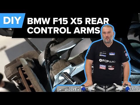 BMW X5 Rear Control Arm Replacement DIY (2014-2018 BMW F15 X5 & F16 X6)