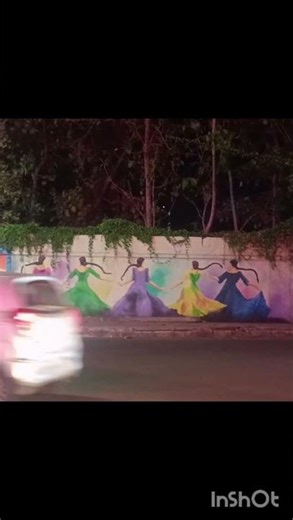 @umakumar 671## the best art on the wall( మంచి కళ చిత్రం గోడ మీద గిసారు🥰##