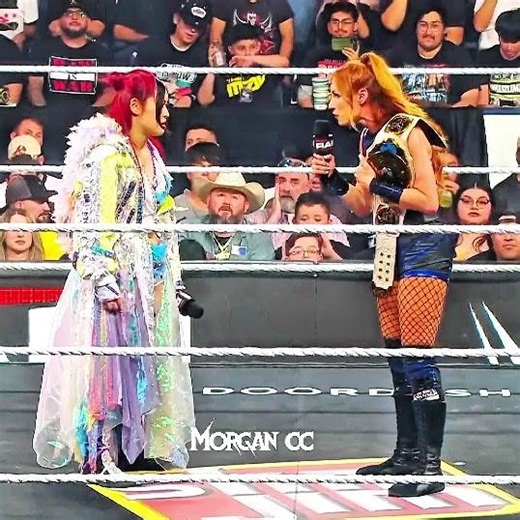 Becky Lynch And lyo sky Face To Face 👀 edit #becky #lyo #shorts