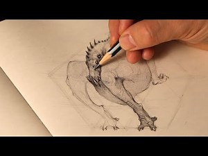 Creating Creatures from Basic Cubes: Drawing Tutorial