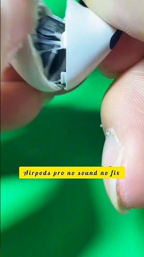 How to repair Airpods pro no sound issue? #airpodsrepair #satisfying #RepairHeadphone #TechLife