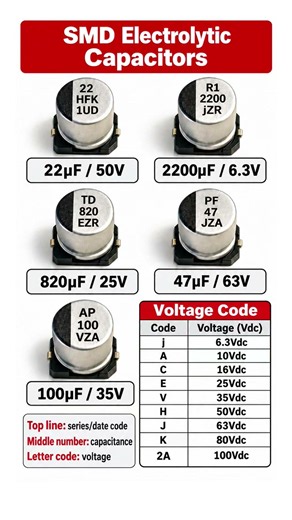 SMD Electrolyte Capacitors