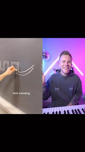 551K views · 1.4K reactions | Guess the song from the chalk sound!  #music #challenge #talkbox #drums #piano #rhythm | Landen Purifoy | Facebook