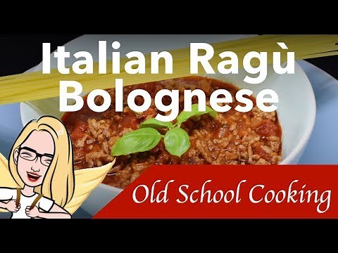 Traditional Italian Ragu Recipe - Authentic Italian Bolognese Recipe