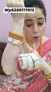 #jewllery_collocation #looklikerealgold #everyonefollowers #premiumquality #goldplatedjewelry #sankha #kajusankha #wp6289117015 | DeviBaran