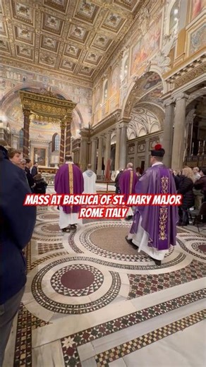 Attending 4th Sunday of Advent Mass | 2025 Jubilee Year at St. Mary Major, Rome