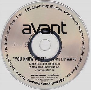 Avant Featuring Lil’ Wayne - You Know What