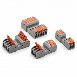[Hot Item] Quick Slice for Wiring 2pin Conductor Push in Terminal Block Connector