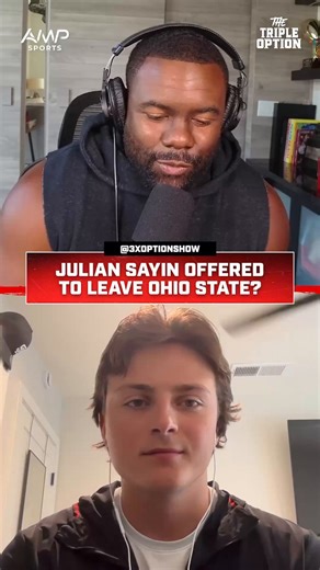 No teams were trying to lure @juliansayin2 away from Ohio State this offseason for a very specific reason.
