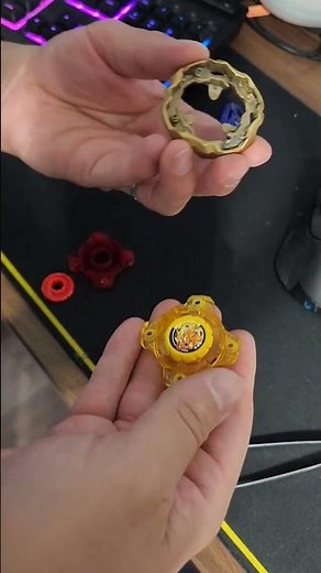 Putting together custom Beyblade X beys #beybladex