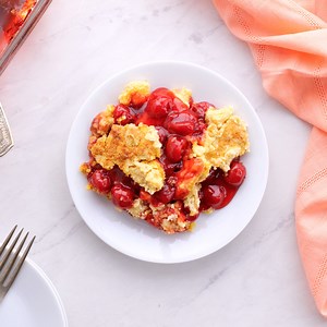 Recipe: https://www.kimscravings.com/cherry-dump-cake/ Cherry Dump Cake is one of the easiest desserts! But don’t let the simplicity of this recipe fool you, dump cake (despite the name) tastes absolutely incredible! | Kim's Cravings