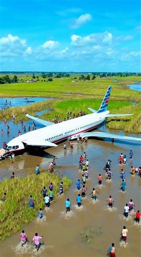 Haor Plane Crash Sparks Massive iPhone Frenzy in Rural #ytshorts