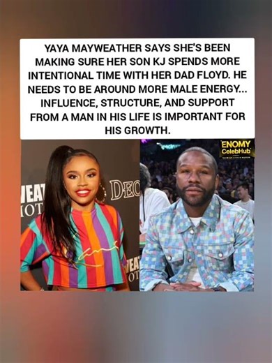 Yaya Mayweather on Raising Son KJ: "He Needs More Male Energy – That's Why I Call Floyd" 👨‍👦💪