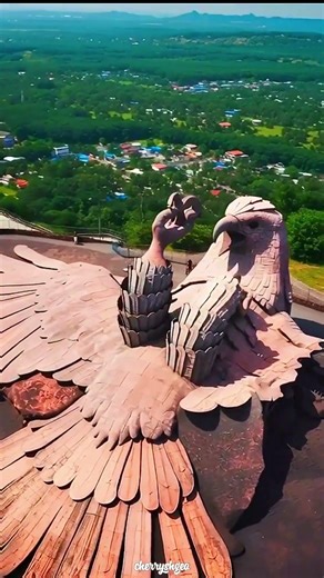 Jatayu Earth’s Center 🦅 | World’s Largest Bird Sculpture 🇮🇳 #shortsfeed #shorts #jatayuearthcenter