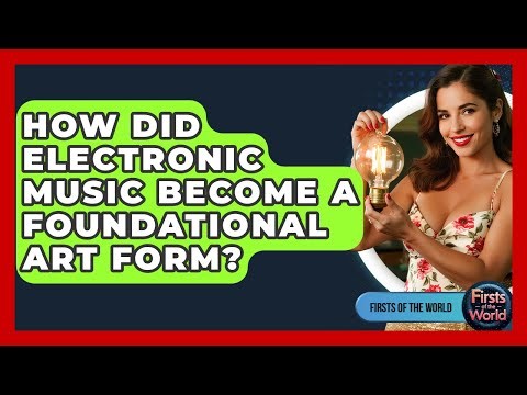How Did Electronic Music Become A Foundational Art Form? - Firsts of the World