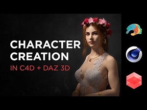 Character Creation in Daz Studio, Cinema 4D and Redshift Renderer - NEW COURSE