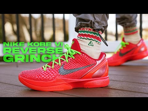 Nike KOBE 6 Protro REVERSE GRINCH Review & On Feet
