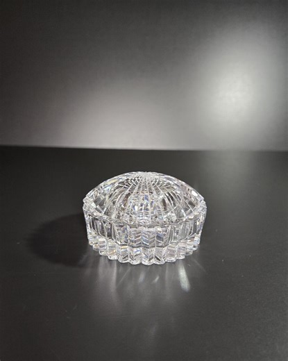 Vintage Waterford Crystal Lidded Trinket Dish - Etsy