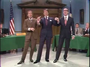 Dean Martin, Joey Bishop, Howard Cosell & Dick Martin - Waterfence/Little Tin Box
