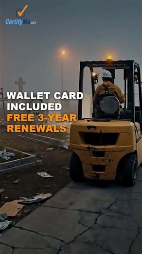 Why Pay Thousands for Forklift Training? Certify Your Team for $59.95