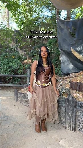 Pirates of the Caribbean Inspired Outfit 🏴‍☠️ | Calypso Halloween Costume Idea 🤎✨