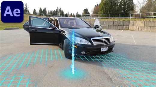 How to create an energy wave effect spread on the ground in After Effects #oe349