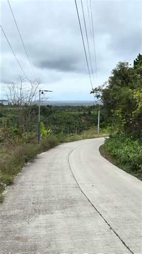 Walking Down the Road in the Philippines Province