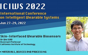 Skin-Interfaced Wearable Biosensors - Dr Wei GAO