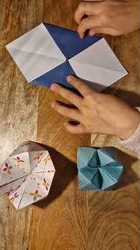 Easy origami chatterbox - kids