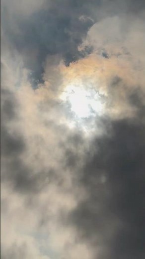 Strange Clouds in the Sky Before the Storm? ☁️⛈️
