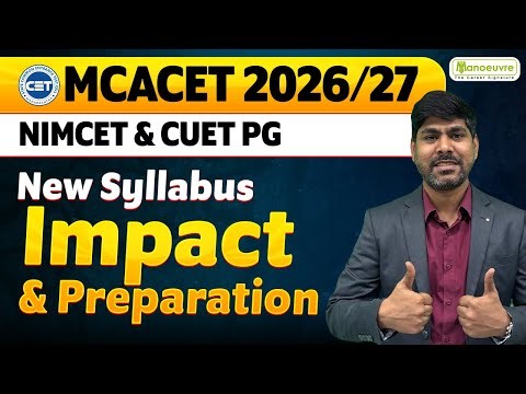 MCA Entrance Exams - New Syllabus Of MAH MCA CET | NIMCET | CUET PG | Impact & Preparation