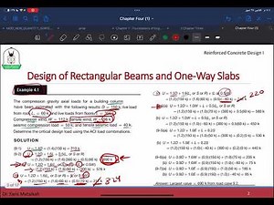 Chapter 4 - part (1) | Design of rectangular beam