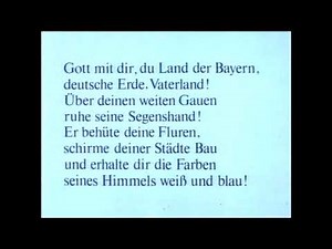 Bayernhymne/Deutschlandlied (BR/ARD)