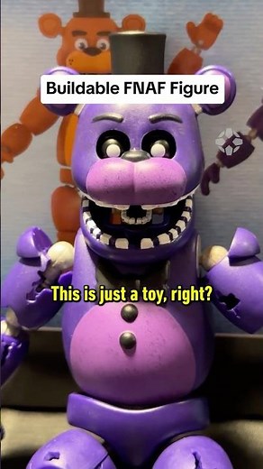 With this FNAF set, build Classic Freddy or Shadow Freddy on ENDO-1. Presented by ‪@jazwares‬ #fnaf​