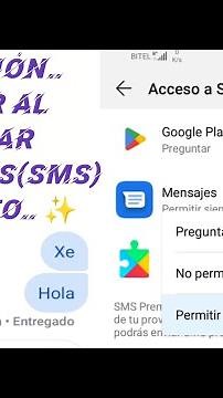 Error al enviar mensajes de texto (SMS) solución definitiva 2023