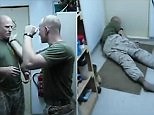 US Marine's 'neck chop knockout' sends colleague to the ground