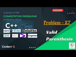 Validate Parentheses Using Stack | Step-by-Step Guide