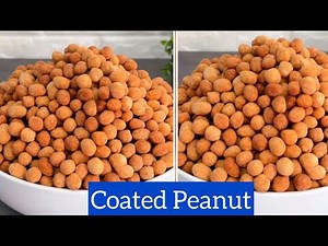 How to Make Crunchy Coated Peanuts at Home | Easy Recipe!