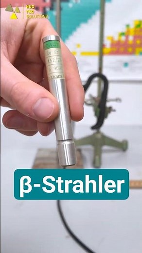 Diese Strahlung ignoriert Papier & Alufolie | Betastrahlung erklärt