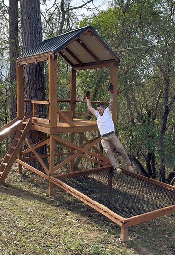 DIY Playfort Paint Ideas: Best Colors for a Backyard Zipline