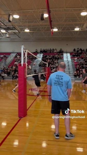 It was a good time on the Hill today! Engineering Academy Day with a blackout and a lunchtime game of volleyball between the Juniors and Teachers! Congrats to the Juniors on their win! #shhstheway