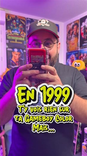 En 1999 tu te cassais les yeux sur ta Game Boy 🤣 #annees90 #souvienstoi #enfance #nostalgie #modzii