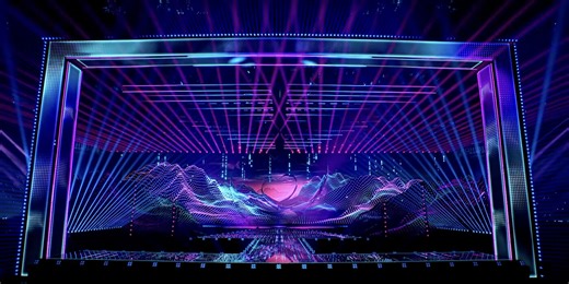 The Eurovision 2025 stage is ready