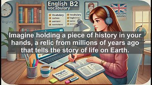1500 Must Know CEFR B2 Vocabulary - Fossil: Uncovering Ancient Lifes Preserved Secrets